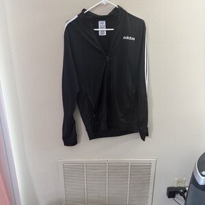Adidas Black Zip-Up Jacket